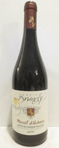 2010 - côtes du rhône - domaine brunely - Rouge - rhône