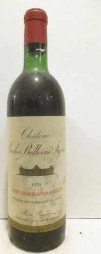 1970 - saint-émilion - château rocher bellevue figeac grand cru (b2)