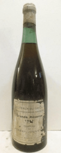 1947 - coteaux du layon - château de perray-jouannet grande réserve