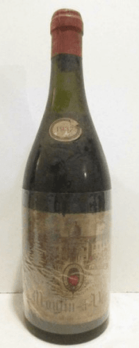 1937 - moulin à vent - chanut frères (bouteille soufflée)