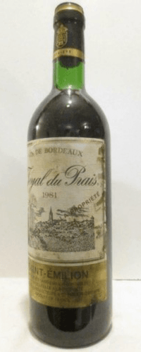 1981 - saint-émilion - joyal du prais