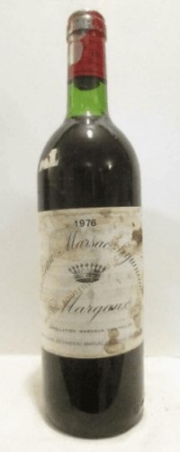 1976 - margaux - château marsac seguineau cru bourgeois (étiquette abîmée)