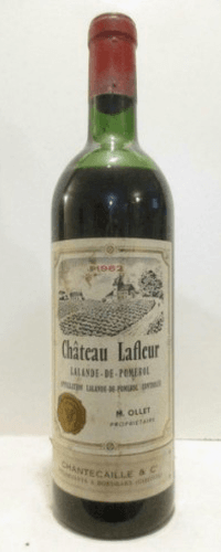 1962 - lalande de pomerol - château lafleur (capsule abîmée)