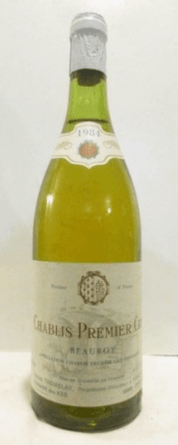 1984 - chablis - gérard tremblay premier cru beauroy
