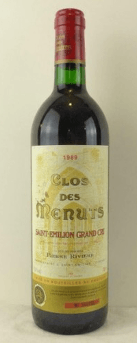 1989 - saint-émilion - clos des menuts