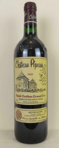 2001 - saint-émilion - château pipeau grand cru