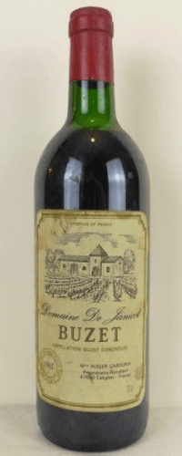 1985 - buzet - domaine de janicot roger cardona