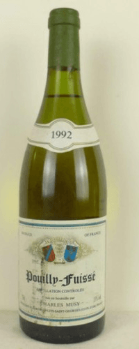 1992 - pouilly-fuissé - charles musy