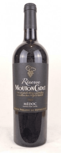 2011 - médoc - mouton cadet réserve baron philippe de rothschild (1 bouteille 75 cl)