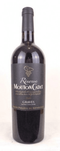 2010 - graves - mouton cadet réserve baron philippe de rothschild (1 bouteille 75 cl)