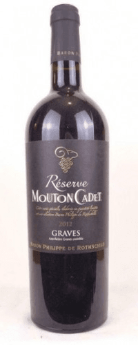 2012 - graves - mouton cadet réserve baron philippe de rothschild (1 bouteille 75 cl)
