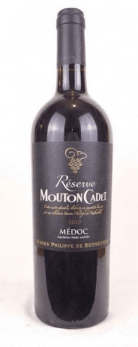 2012 - médoc - mouton cadet réserve baron philippe de rothschild (1 bouteille 75 cl)