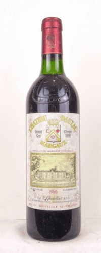 1986 - margaux - château dauzac grand cru classé (b1)