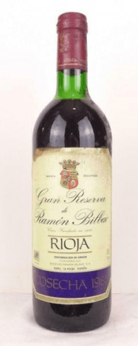 1981 - rioja gran reserva - ramon bilbao