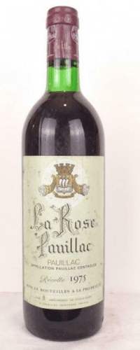 1975 - pauillac - la rose pauillac