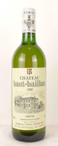 1988 - graves - château haut-baillan