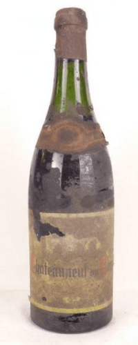 années 50 - châteauneuf du pape - xxx (non millésimé années 1950 à 1960)