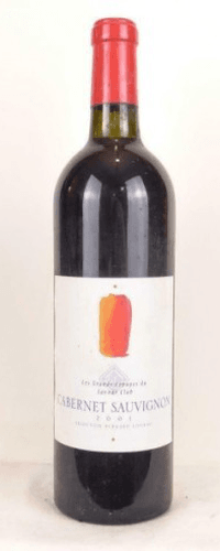 2001 - VDP d'oc - savour club bernard loiseau cabernet-sauvignon