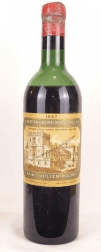 1957 - saint-julien - château ducru-beaucaillou grand cru classé