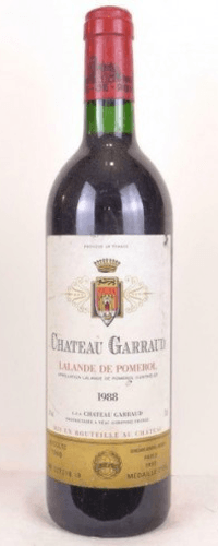 1988 - lalande de pomerol - château garraud