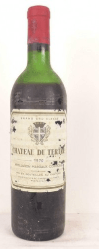 1970 - margaux - château du tertre grand cru classé