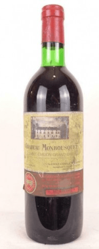 1974 - saint-émilion - château monbousquet grand cru classé