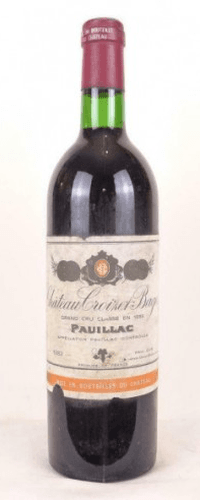 1982 - pauillac - château croizet-bages grand cru classé