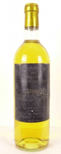 1986 - graves - château ludeman les cèdres