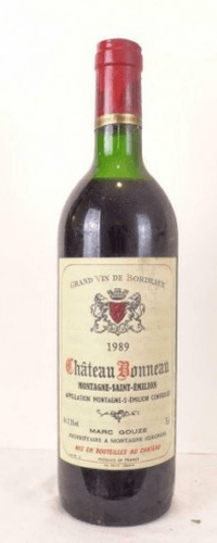 1989 - montagne saint-émilion - château bonneau (b1)