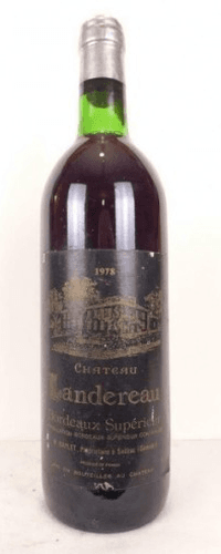 1978 - bordeaux supérieur - château landereau