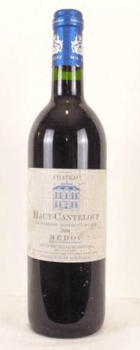 2004 - médoc - château haut-canteloup cru bourgeois fût de chêne