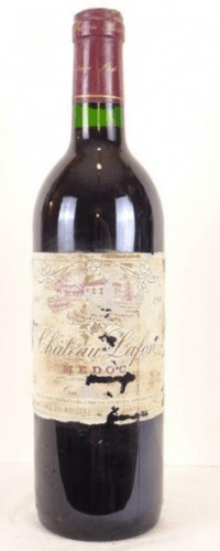 1988 - médoc - château lafon cru bourgeois (étiquette abîmée)