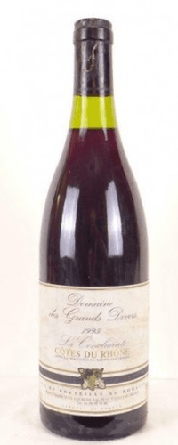 1995 - côtes du rhône - domaine des grands devers la concluante
