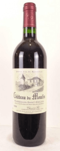 1999 - puisseguin saint-émilion - château du moulin