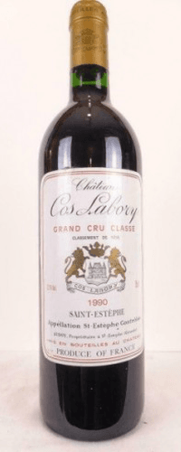 1990 - saint-estèphe - château cos labory grand cru classé