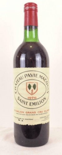 1976 - saint-émilion - château pavie macquin grand cru classé