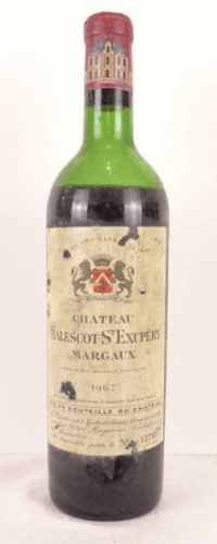 1967 - margaux - château malescot saint-exupéry grand cru classé