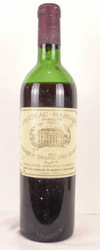 1971 - margaux - château margaux grand cru classé (b2)