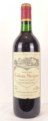 1992 - saint-estèphe - château calon-ségur grand cru classé