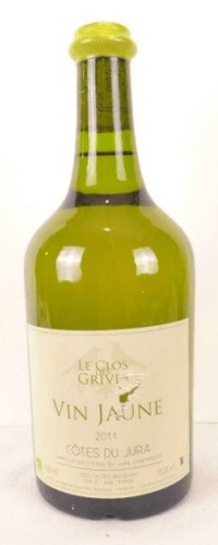 2011 - côtes du jura - le clos des grives vin jaune (accro étiquette cire abîmée) 62 cl