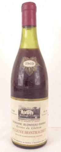 1969 - puligny-montrachet - blondeau-danne réserve du château