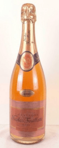 2000 - champagne - nicolas feuillatte brut - pétillant rosé - champagne