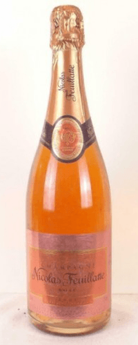 années 90 - champagne - nicolas feuillatte brut (non millésimé années 1990 à 2000) - pétillant rosé - champagne