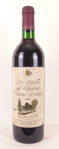 1995 - margaux - le cloitre du château prieuré lichine