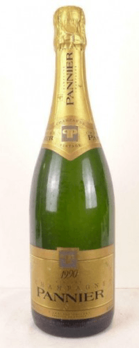1990 - champagne - pannier brut - pétillant - champagne