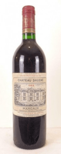 1988 - margaux - château dauzac grand cru classé