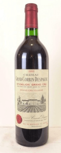 1993 - saint-émilion - château grand-corbin-despagne grand cru classé