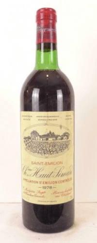 1978 - saint-émilion - château haut-simard (b2)