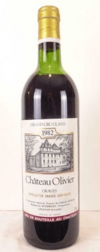 1982 - pessac-léognan - château olivier grand cru classé