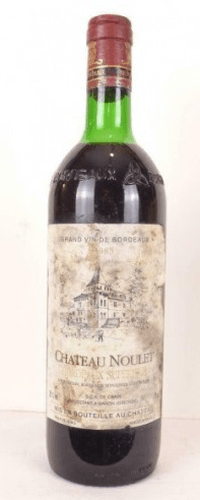 1985 - bordeaux supérieur - château noulet (étiquette abîmée)